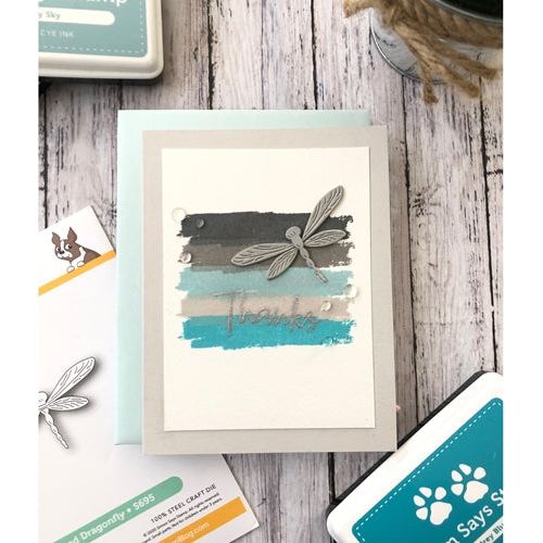 Simon Says Stamp! Simon Says Stamp ETCHED DRAGONFLY Wafer Die Set s695