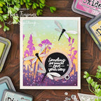 Simon Says Stamp! Simon Says Stamp ETCHED DRAGONFLY Wafer Die Set s695