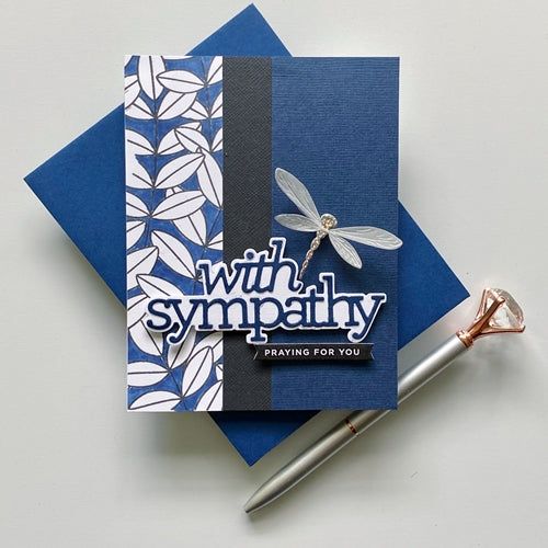 Simon Says Stamp! Simon Says Stamp ETCHED DRAGONFLY Wafer Die Set s695