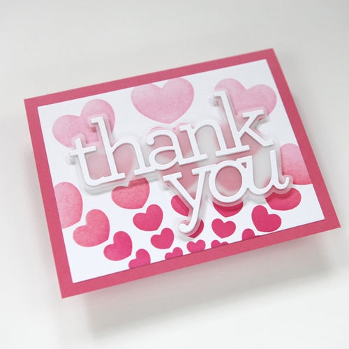 Simon Says Stamp! CZ Design EXTRA LARGE THANK YOU Wafer Dies czd90 | color-code:ALT0