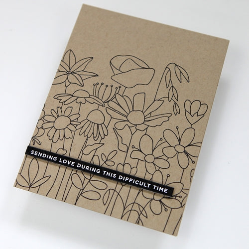 Simon Says Stamp! Simon Says Cling Stamp SO BEAUTIFUL sss102137