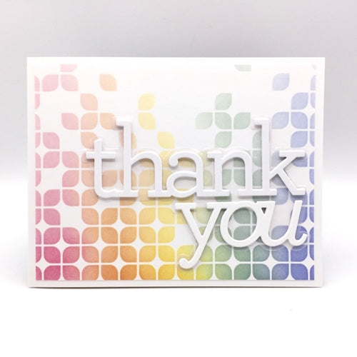 Simon Says Stamp! Simon Says Stamp Stencil GEO LEAVES ssst121473