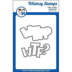 Simon Says Stamp! Whimsy Stamps WTF WORD AND SHADOW Dies WSD460