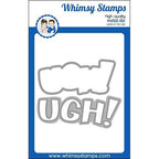 Simon Says Stamp! Whimsy Stamps UGH WORD AND SHADOW Dies WSD459