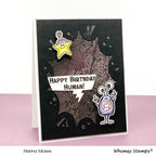 Simon Says Stamp! Whimsy Stamps COMIC BURST A2 Die WSD464