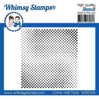 Simon Says Stamp! Whimsy Stamps COMIC HALF TONE Stencil WSS129