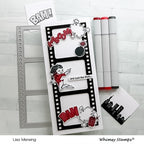 Simon Says Stamp! Whimsy Stamps SLIMLINE FILMSTRIP Die WSD463