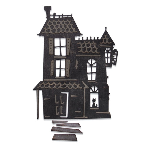 Simon Says Stamp! Tim Holtz Sizzix HAUNTED Thinlits Dies 664735