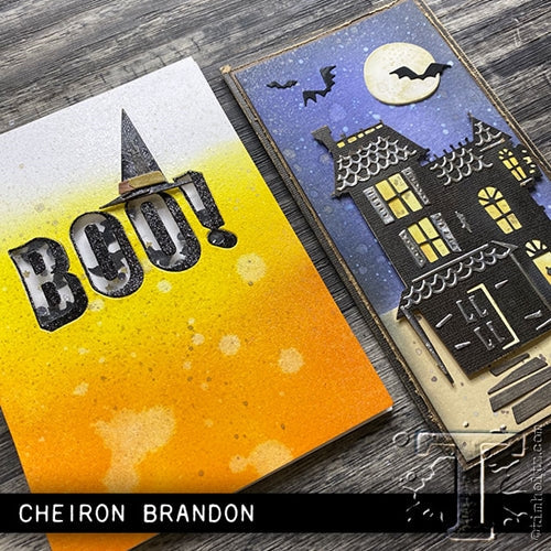 Simon Says Stamp! Tim Holtz Sizzix HAUNTED Thinlits Dies 664735