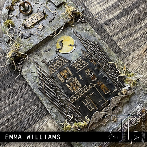 Simon Says Stamp! Tim Holtz Sizzix HAUNTED Thinlits Dies 664735