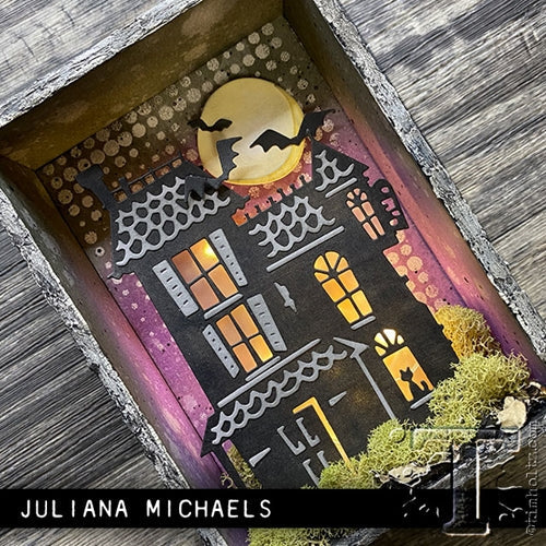 Simon Says Stamp! Tim Holtz Sizzix HAUNTED Thinlits Dies 664735