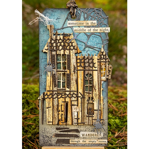 Simon Says Stamp! Tim Holtz Sizzix HAUNTED Thinlits Dies 664735