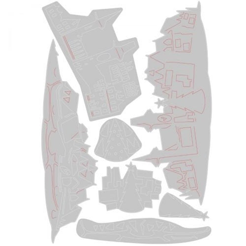 Simon Says Stamp! Tim Holtz Sizzix HOLIDAY VILLAGE Colorize Thinlits Dies 664737