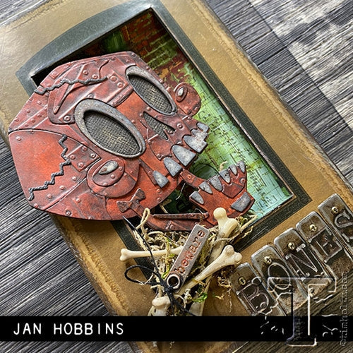 Simon Says Stamp! Tim Holtz Sizzix SKELLY Colorize Thinlits Dies 664746