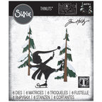 Simon Says Stamp! Tim Holtz Sizzix THIN ICE Thinlits Dies 664750