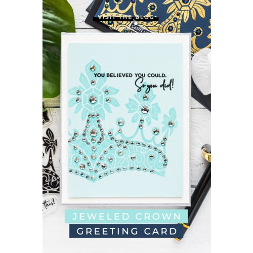 Simon Says Stamp! Colorado Craft Company Big and Bold A QUEEN'S CROWN Clear Stamps BB324