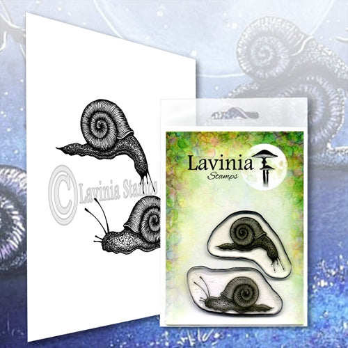 Simon Says Stamp! Lavinia Stamps SNAIL SET Clear Stamps LAV607