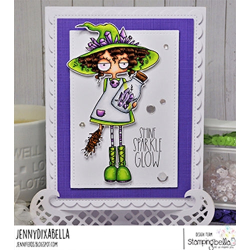 Simon Says Stamp! Stamping Bella Cling Stamp SMUDGE AND CRYSTAL ODDBALL eb965