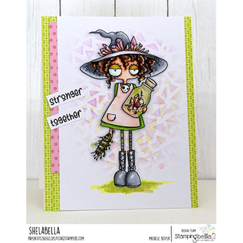 Simon Says Stamp! Stamping Bella Cling Stamp SMUDGE AND CRYSTAL ODDBALL eb965