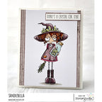 Simon Says Stamp! Stamping Bella Cling Stamp SMUDGE AND CRYSTAL ODDBALL eb965