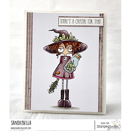 Simon Says Stamp! Stamping Bella Cling Stamp SMUDGE AND CRYSTAL ODDBALL eb965