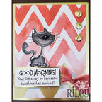Simon Says Stamp! Riley And Company Funny Bones SARCASTIC SUNSHINE Cling Stamp RWD-816