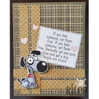 Simon Says Stamp! Riley And Company Funny Bones PEOPLE ARE STUPID Cling Stamp RWD-823