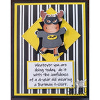 Simon Says Stamp! Riley And Company Funny Bones 4 YEAR OLD WITH A T-SHIRT Cling Stamp RWD-814
