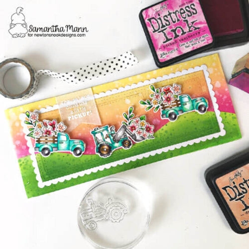 Simon Says Stamp! Newton's Nook Designs FARMING FUN Clear Stamps NN2006S03