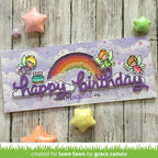 Simon Says Stamp! Lawn Fawn SCRIPTY BIRTHDAY Die lf2354