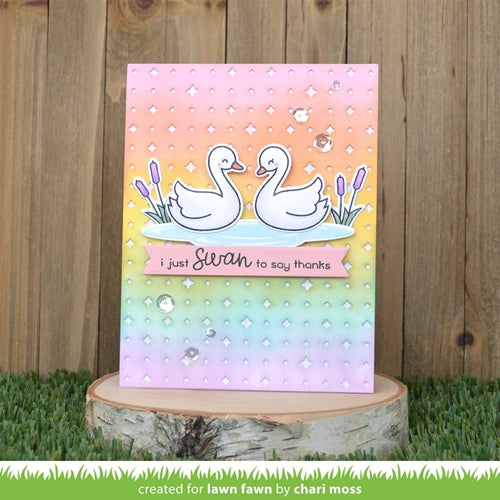 Simon Says Stamp! Lawn Fawn SPARKLE BACKGROUND Die lf2353*
