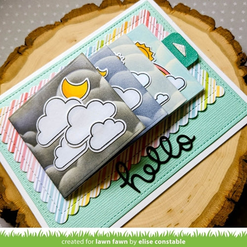 Simon Says Stamp! Lawn Fawn ALL THE CLOUDS Clear Stamps lf2331 | color-code:ALT2