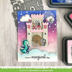 Simon Says Stamp! Lawn Fawn LITTLE DRAGON Clear Stamps lf2323