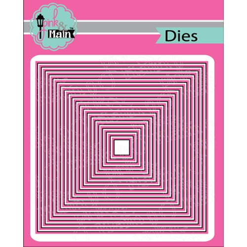 Simon Says Stamp! Pink and Main LAYERED SQUARE Dies PNM284