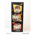 Simon Says Stamp! Whimsy Stamps GIRAFFES PEEKING Clear Stamps DP1045