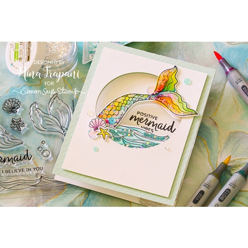Simon Says Stamp! Simon Says Stamp BE A MERMAID Wafer Dies sssd112145c | color-code:ALT0