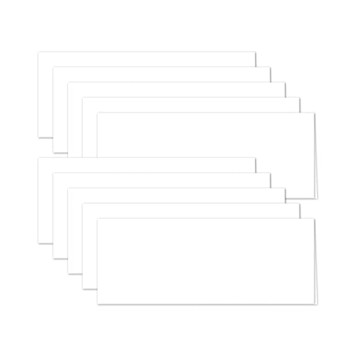Simon Says Stamp! Simon Says Stamp SLIMLINE WHITE Scored Cards sl10pk