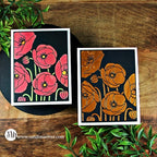 Simon Says Stamp! Simon Says Stamp Stencil POPPY BOUQUET ssst121482