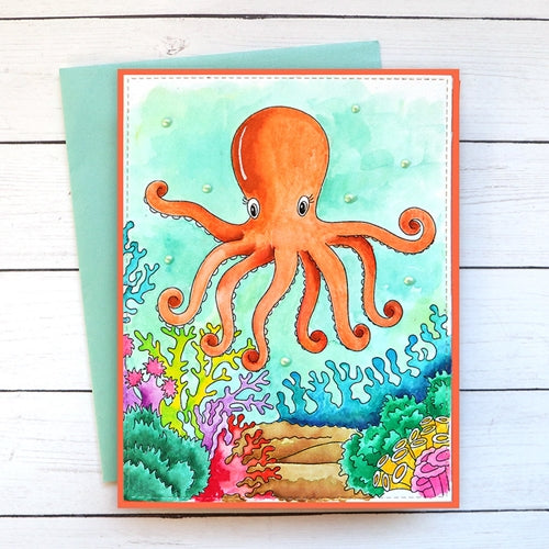Simon Says Stamp! Simon Says Stamp Suzy's UNDER THE SEA Watercolor Prints szus20wc *