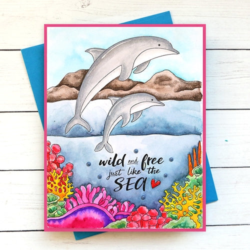 Simon Says Stamp! Simon Says Stamp Suzy's UNDER THE SEA Watercolor Prints szus20wc *