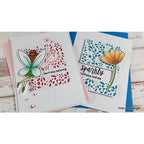 Simon Says Stamp! Simon Says Stamp FILIGREE MESSAGE ROUNDED RECTANGLE Wafer Die s682