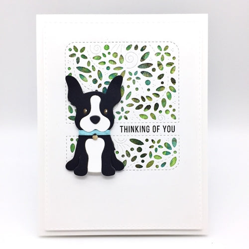 Simon Says Stamp! Simon Says Stamp LIL' CRITTERS BOSTON TERRIER Wafer Die sssd112164