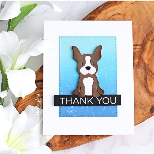 Simon Says Stamp! Simon Says Stamp LIL' CRITTERS BOSTON TERRIER Wafer Die sssd112164
