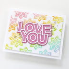 Simon Says Stamp! CZ Design CHUNKY LOVE YOU Wafer Dies czd94 | color-code:ALT0