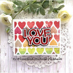 Simon Says Stamp! CZ Design CHUNKY LOVE YOU Wafer Dies czd94