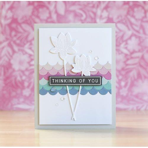 Simon Says Stamp! Simon Says Stamp ETCHED FLOWER BUDS Wafer Die s693