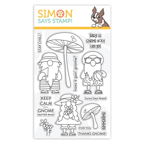 Simon Says Stamp! Simon Says Clear Stamps CHILLIN GNOMES sss102136
