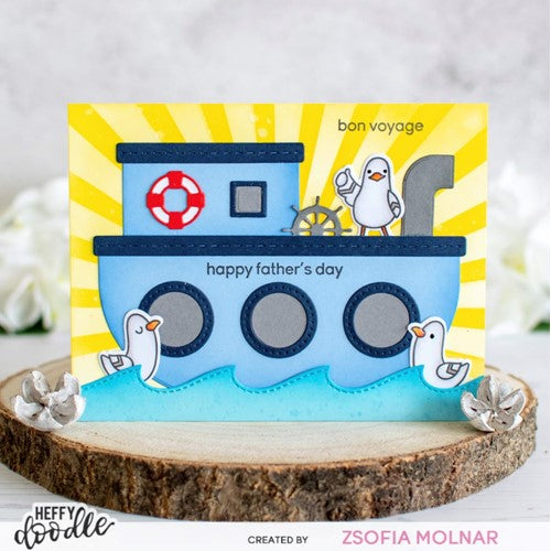 Simon Says Stamp! Heffy Doodle YOU GO GULL Clear Stamps hfd0277 | color-code:ALT03