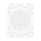Simon Says Stamp! SS-0695 Spellbinders KALEIDOSCOPE ART BACKGROUND Cling Stamp *