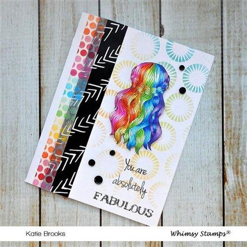 Simon Says Stamp! Whimsy Stamps BRAIDED Clear Stamps CWSD327*